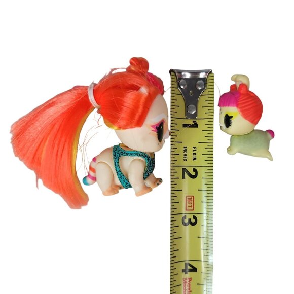 LOL Surprise Pet EDM Scratch Bun Elektro Club Bun 10 Pieces Black Light Glitter - Picture 8 of 10